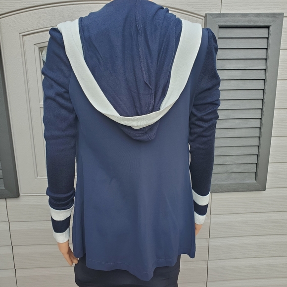 Iris Setlakwe womans top with hoodie Has Small Flaw Business Casual Size SP - Picture 2 of 12